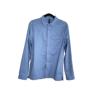 lululemon athletica Blue Casual Button Down Shirt